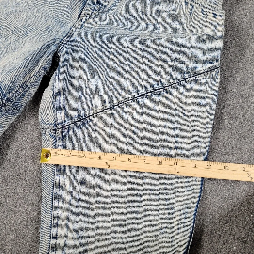 Vintage Pepsi Jeans Womens 13 30x30 Acid Wash Tapered Denim Pants USA 80/90s - Picture 13 of 14